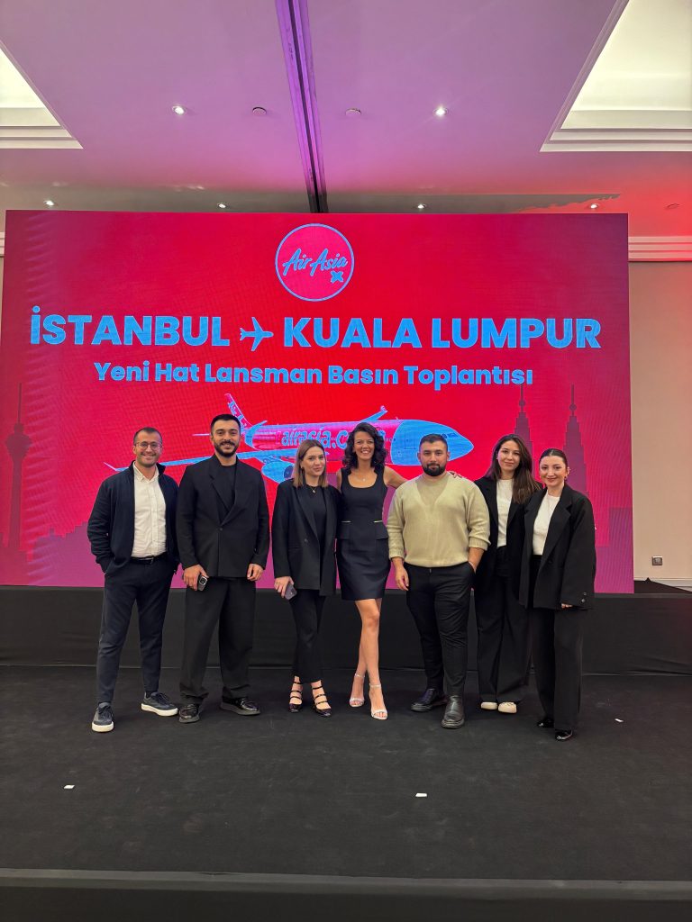 AirAsia X delegation and Walther Kranz communications team in Istanbul